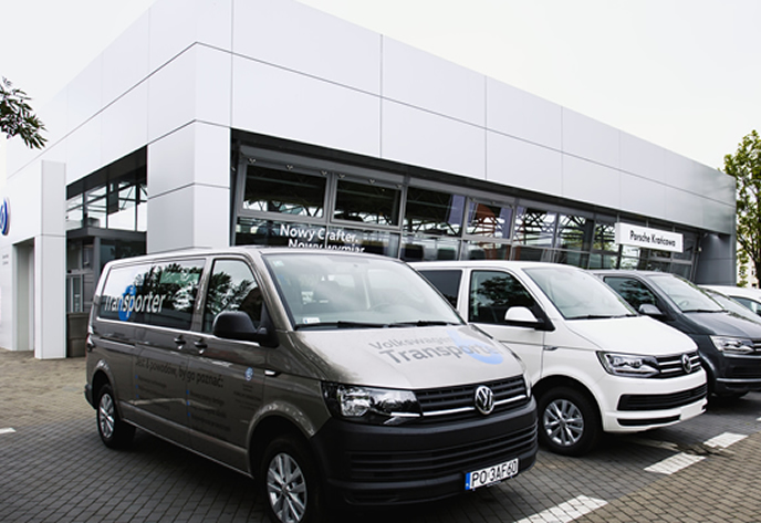 salon volkswagen samochody u�ytkowe - porsche suchy las